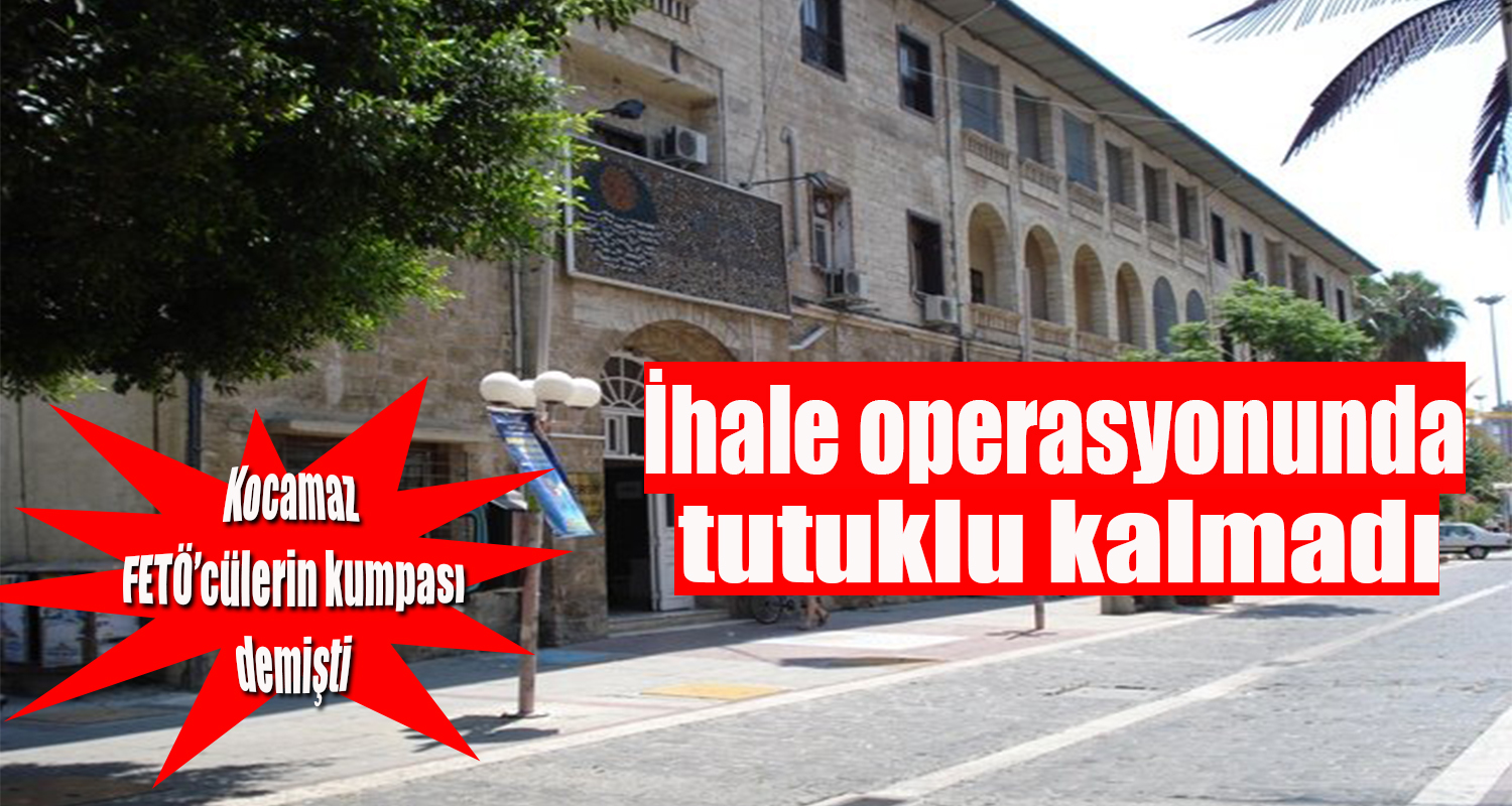 BÜYÜKŞEHİR OPERASYONUNDA TUTUKLU KALMADI!