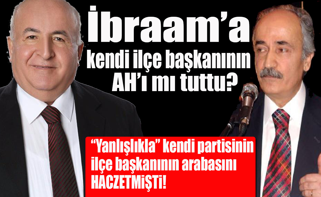 İBRAHİM GENÇ, CHP’Lİ İLÇE BAŞKANININ ARACINA HACİZ KOYDURMASININ AHINI MI ALDI?