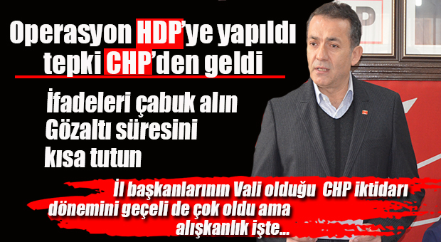 HDP’Lİ FAZIL TÜRK’E CHP’Lİ ÖZYİĞİT SAHİP ÇIKTI