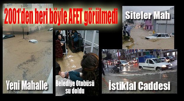 MERSİN SELE TESLİM OLDU… AFET BÖLGESİ İLAN EDİLECEK Mİ?
