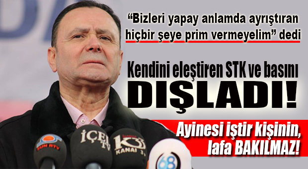 AH, AH… BİR DE DEDİĞİ İLE YAPTIĞI TUTSA, TADINDAN YENMEYECEK!
