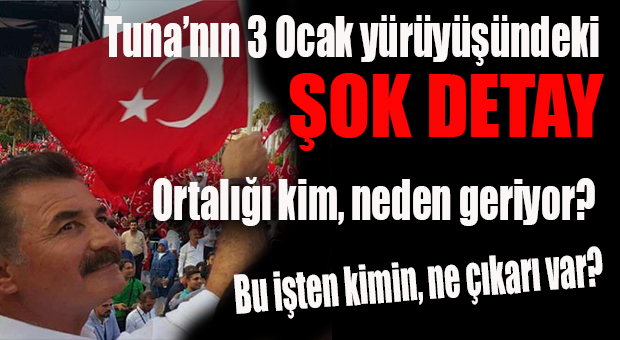 YÜRÜYÜŞ KAMPANYASI “HAMİT TUNA” KAMPANYASINA DÖNÜŞTÜ