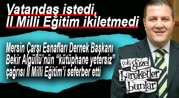 kütüphaneaçılıyormersine