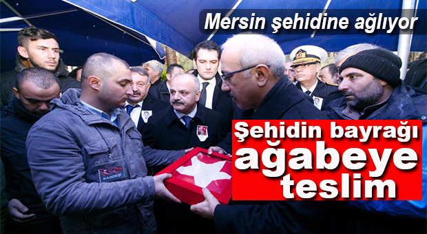 ŞEHİT BURAK YILDIZ GÖZYAŞLARIYLA UĞURLANDI