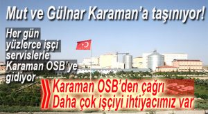MUT VE GÜLNAR’IN “ALAMANYASI” KARAMAN!