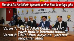 AK PARTİ MERSİN, MEHDİ EKER’İ “COŞKUYLA” KARŞILADI