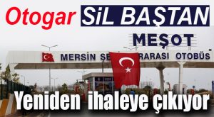 OTOGAR İHALESİ İÇİN GERİ SAYIM BAŞLADI