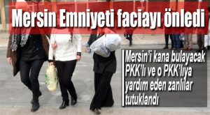 MERSİN’DE 8 PKK’LI TERÖRİST EYLEMDEN ÖNCE YAKALANDI