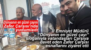 MALTEPE İL EMNİYET MÜDÜRÜ ESNAFLA BULUŞTU