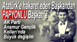 AK PARTİ ANAMUR İLÇE GENÇLİK KOLLARI BAŞKANLIĞI’NA ATAMA YAPILDI