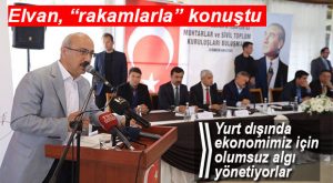 “DEĞİŞİK ÜLKELER, EKONOMİDE OLUMSUZ ALGI YÖNETİYORLAR”