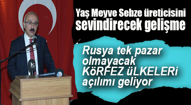 ELVAN MERSİN ÇİFTÇİSİNE YENİ PAZARLAR SAĞLAMAK İÇİN ÇALIŞMALARINI YÜRÜTÜYOR