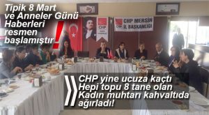 KADINLARIN GÜNÜNÜ HOŞ TUTMA SÖZÜ: “ERKEKLER SADECE KONUŞUR, İCRAATİ KADINLAR YAPAR”