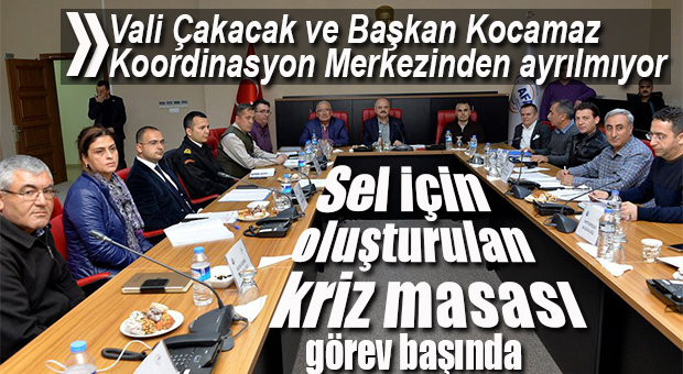 KRİZ MASASINDA TEYAKKUZ SÜRÜYOR