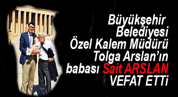 TOLGA ARSLAN’IN ACI KAYBI
