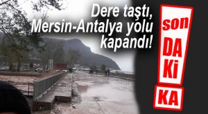 FLAŞ GELİŞME… D-400 TRAFİĞE KAPANDI
