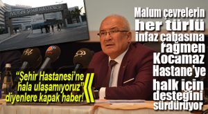 BÜYÜKŞEHİR’İN ŞEHİR HASTANESİ’NE ULAŞIM DESTEĞİ SÜRÜYOR… HEM DE ÜCRETSİZ…