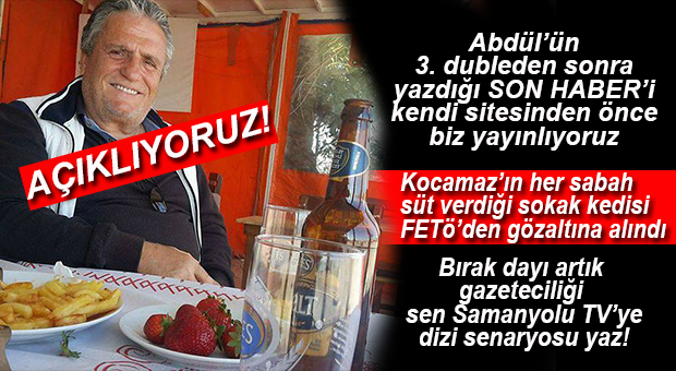 OTOPARKÇI GAZETECİ “KOCAMAZ TUTUKLANSIN” DİYE KOMPLO TEORİLERİ ÜRETMEYE BAŞLADI
