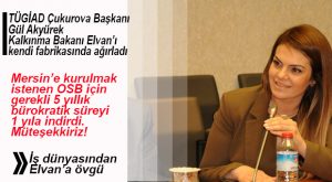 SEKTÖR TEMSİLCİLERİNDEN BAKAN ELVAN’A TEŞEKKÜR