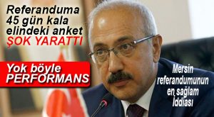 KALKINMA BAKANI ELVAN’DAN MERSİN SONUÇLARINI ETKİLEYEN PERFORMANS