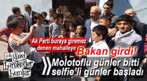 LÜTFİ ELVAN ÇİLEK MAHALLESİ’NDE
