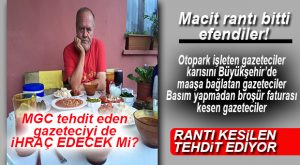 GAZETE SAHİBİNDEN BÜYÜKŞEHİR DAİRE BAŞKANINA ALENEN TEHDİT!