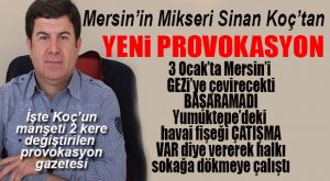 OTOGARI KARIŞTIRAN OTOGARCI GAZETE SAHİBİNDEN YENİ PROVOKASYON