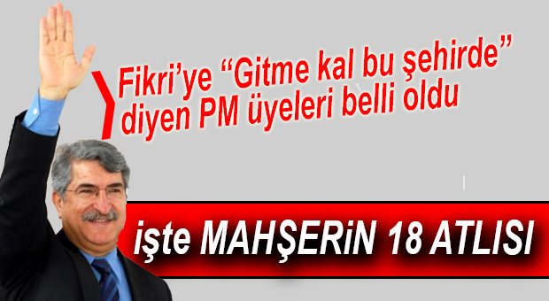 CHP PM’DE SAĞLAR’IN YANINDA KİMLER DURDU?