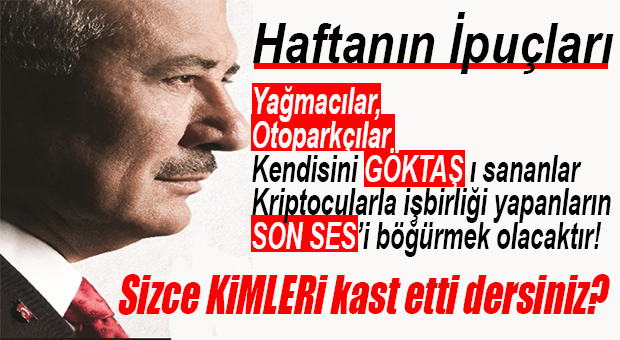 KOCAMAZ’DAN NÜKTE… GÖKTAŞ VE VAHAP’I MI KAST ETTİ?