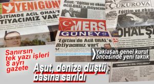 MTSO BAŞKANI “BASINA” SARILDI