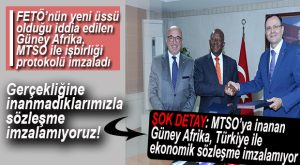 TÜRKİYE İLE MASAYA OTURMAYANLAR MTSO İLE ORTAK OLDU!