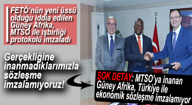 TÜRKİYE İLE MASAYA OTURMAYANLAR MTSO İLE ORTAK OLDU!