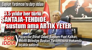 MEZİTLİ BELEDİYESİ KARIŞTI…