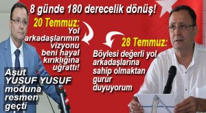 AŞUT İYİCE KÖŞEYE SIKIŞTI… SUÇLADIĞI MECLİS ÜYELERİNE SARILDI