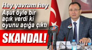MTSO BAŞKANI AŞUT ADAY DEĞİLİM DEMİŞTİ Dİ’Mİ… YAV HE HE…