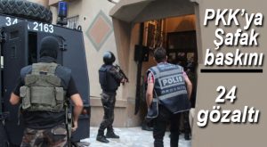 MERSİN’DE HDP İL VE İLÇE YÖNETİCİLERİNE ŞOK GÖZALTI