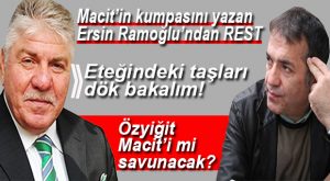 ÖZYİĞİT’İN GAZETECİLERİ TELEFONLA DAVET ETTİĞİ “ÖZEL” BASIN TOPLANTISI ÖNCESİNDE RAMOĞLU RESTİ!
