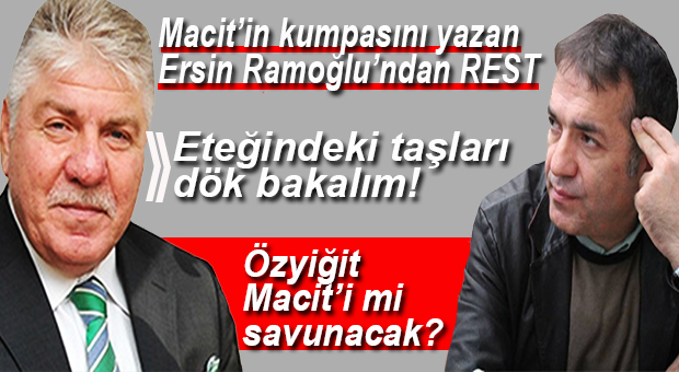 ÖZYİĞİT’İN GAZETECİLERİ TELEFONLA DAVET ETTİĞİ “ÖZEL” BASIN TOPLANTISI ÖNCESİNDE RAMOĞLU RESTİ!