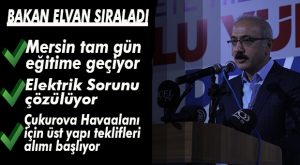 BAKAN ELVAN İLÇE KONGRESİNDE KONUŞTU
