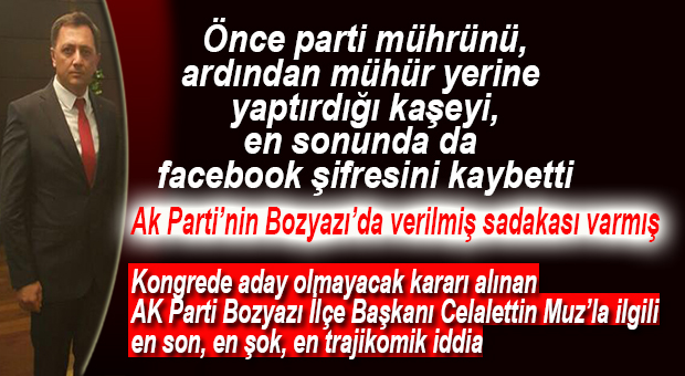 “KONGREDE ADAY EDİLMİYORUM” DİYEMEDİ “FACE ŞİFREMİ KAYBETTİM” DEDİ…