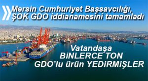 MERSİN’DE 192 KİŞİLİK “GDO ŞEBEKESİ” İDDİANAMESİ TAMAM