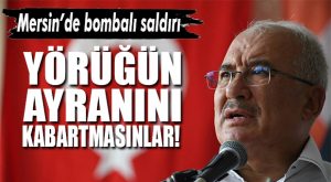 KOCAMAZ: “BU KENTİN HUZURUNU BOZAMAYACAKSINIZ!”