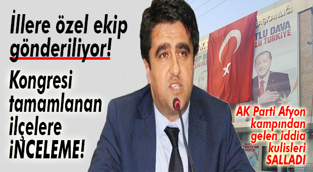 AK PARTİ’NİN AFYON KAMPINDAN BOMBA İDDİA… ADAYLARI ERDOĞAN BELİRLEYECEK, KONGRESİ TAMAMLANANLAR YENİDEN GÖZDEN GEÇİRİLECEK!