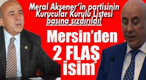 MERAL AKŞENER’İN LİSTESİNDE DİKKAT ÇEKEN İSİMLER