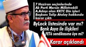 FLAŞ GELİŞME… MERSİN’DE GÖZALTINA ALINAN KKTC DİN İŞLERİ BAŞKANI ATALAY İÇİN KARAR ÇIKTI