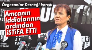DERNEK BAŞKANI DALGIÇ, ÖNCE AMCAYI SAVCILIĞA VERDİ ARDINDAN İSTİFA ETTİ
