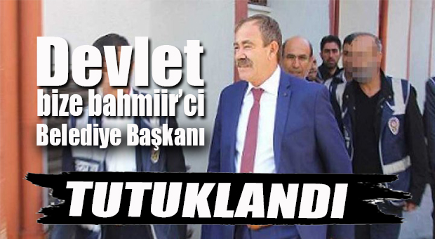 FAZIL TÜRK, ÖRGÜT ÜYELİĞİNDEN TUTUKLANDI