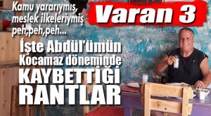 KOCAMAZ İLK AĞIZDAN AÇIKLADI… İŞTE ŞEHİTOĞLU’NUN KAYBETTİĞİ RANTLAR!