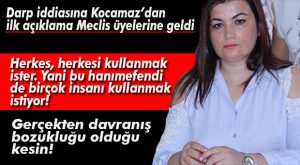 KOCAMAZ: “ŞİDDET YOK, OLAYI BAŞKA YÖNLERE ÇEKMEYİN!”