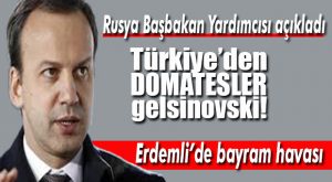 RUSYA’DAN DOMATESE İZİN… DOMATES ÜRETİCİSİ UMUTLANDI